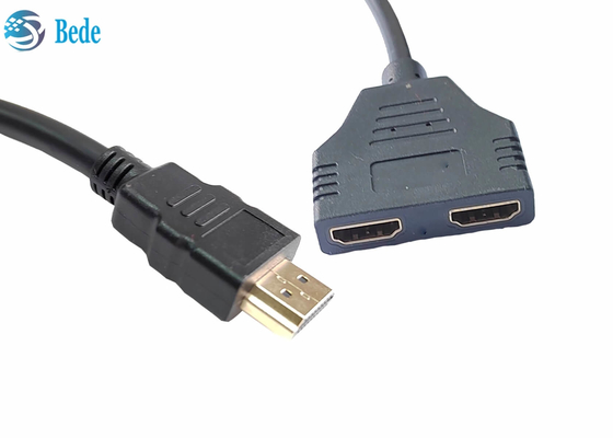 1 dans 2 le plein diviseur de HD 1080P 3D4K HDMI pour de doubles moniteurs reproduisez/miroir