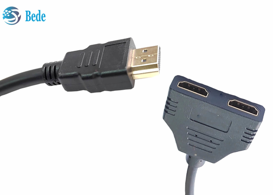 1 dans 2 le plein diviseur de HD 1080P 3D4K HDMI pour de doubles moniteurs reproduisez/miroir