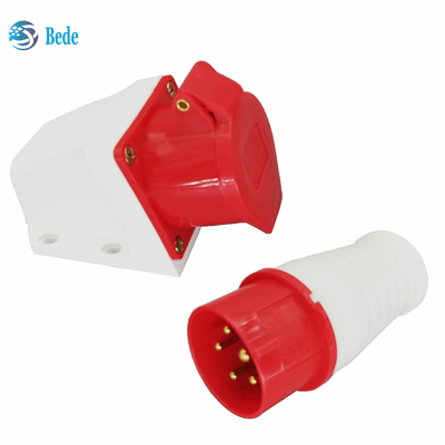 Fiche de connecteur Commando et type de montage mural CEI 60309 380-415V 16Amp