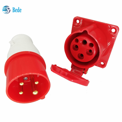 Goupilles hommes-femmes 3P+N 380-415V 16Amp de la prise 4 de CEE Plugs And Sockets Industrial