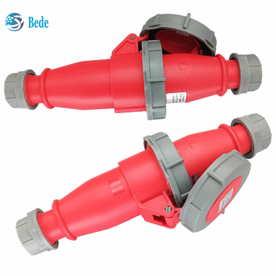 Goupilles industrielles IP67 AC220-415V de la prise 3P+N+E et de la prise 5 16 et 32 ampères accouplant le type