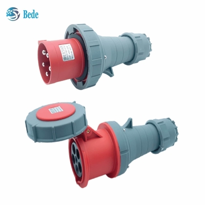 Goupilles industrielles Couplor industriel IP67 AC380-415V de la prise 3P+N+E et de la prise 5 63 et 125 ampères