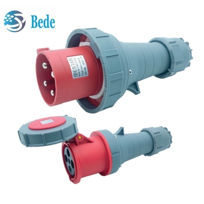 Portes électriques et prises électriques industrielles de 63A / 125 Amp3P+E IP67