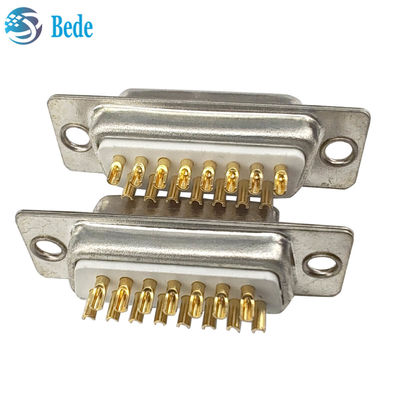 Voltage de 500V Db 15 connecteur mâle, D Sub 15 connecteur mâle avec serrure
