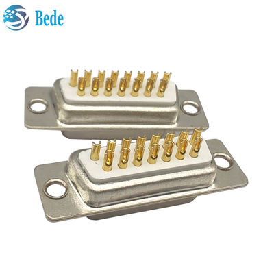Voltage de 500V Db 15 connecteur mâle, D Sub 15 connecteur mâle avec serrure