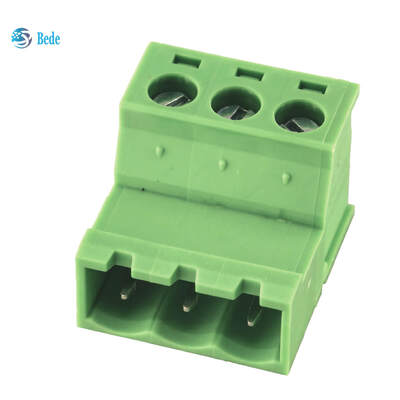 Plug-in Terminal Block Wire To Wire Male 300V 10A Alternative IC 2.5/ x-ST-5.08