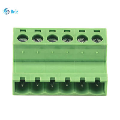 Plug-in terminal block Inline Male Wire Connector 2EDGKR-5.08 300V 15A