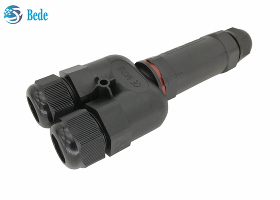 Type 3 la Manche 2 de Y 3 4 5 Pin Waterproof Electrical Connectors Ip 68 250v 16~24a
