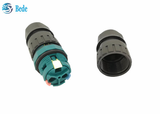 Cuivre nickelé imperméable de la Manche 450V 17.5A de la borne 2 du connecteur 2 de M20 Ip68