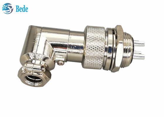 Connecteurs de montage sur panneau Ensembles de connecteurs Gx20 Coude à 90 degrés Angle droit