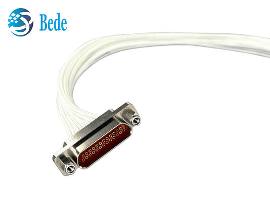 J30J‐25ZKP-30 Connecteur Micro-D 25 pin avec câble à soudure de 30 cm J30J-25TJS